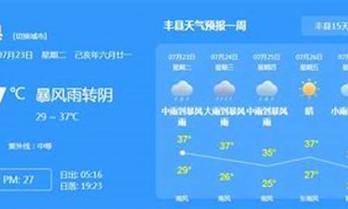 丰县天气3O天15天30天_丰县天气预报30天准确